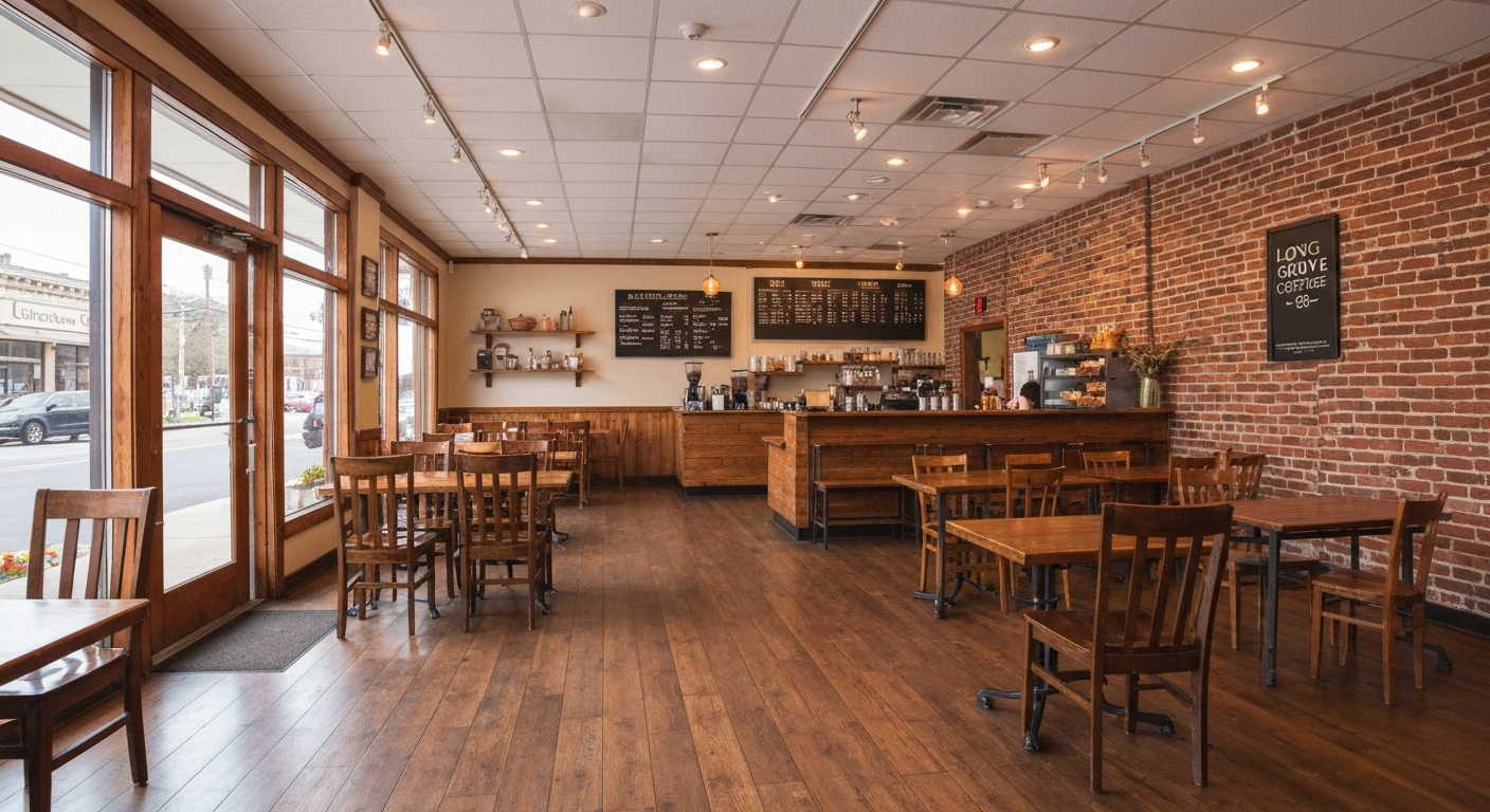 Long Grove Coffee Co. interior